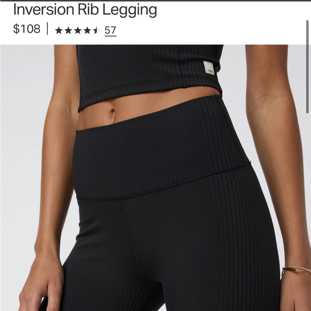 Vuori Inversion Ribbed Leggings